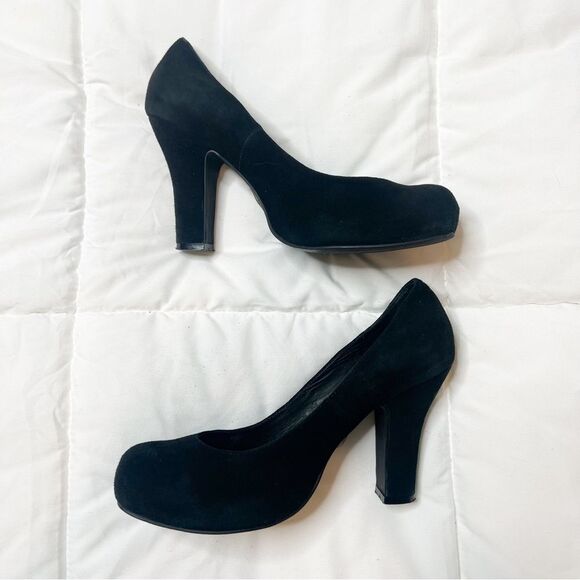 Jeffrey Campbell Black Suede Heels - Picture 3 of 8